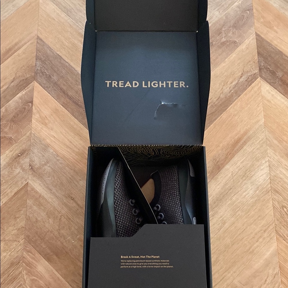 Allbirds Tree Dasher Men's Sneakers Sz. 11 Obsidian